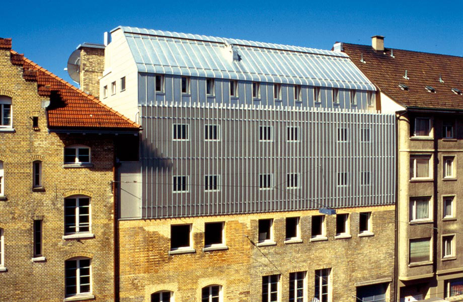 BAC-2 Fassade seitens der Hohlstrasse