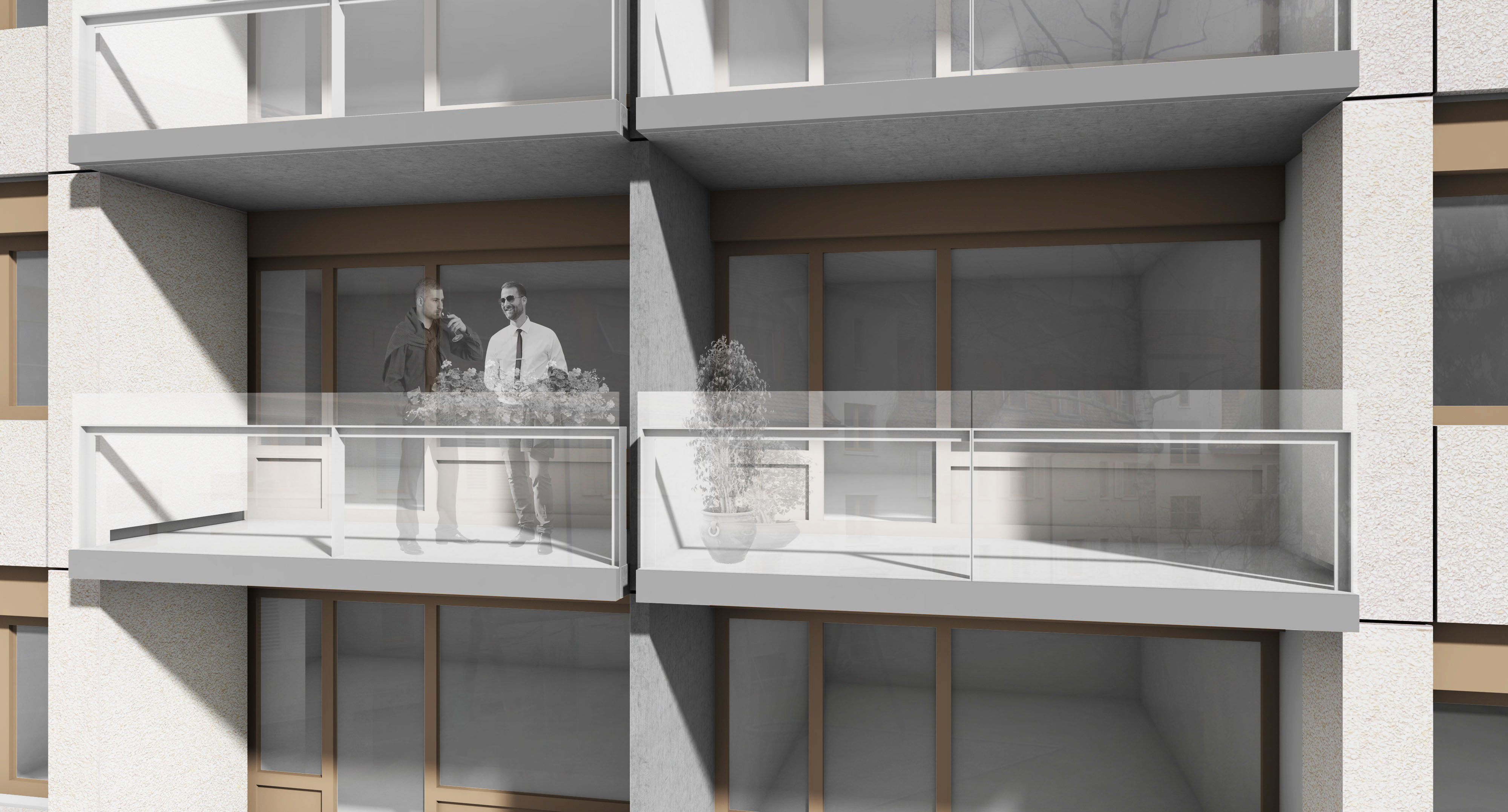 FSR 160621 Visu Balkon klein Visualisierung sanierter Balkonbereich