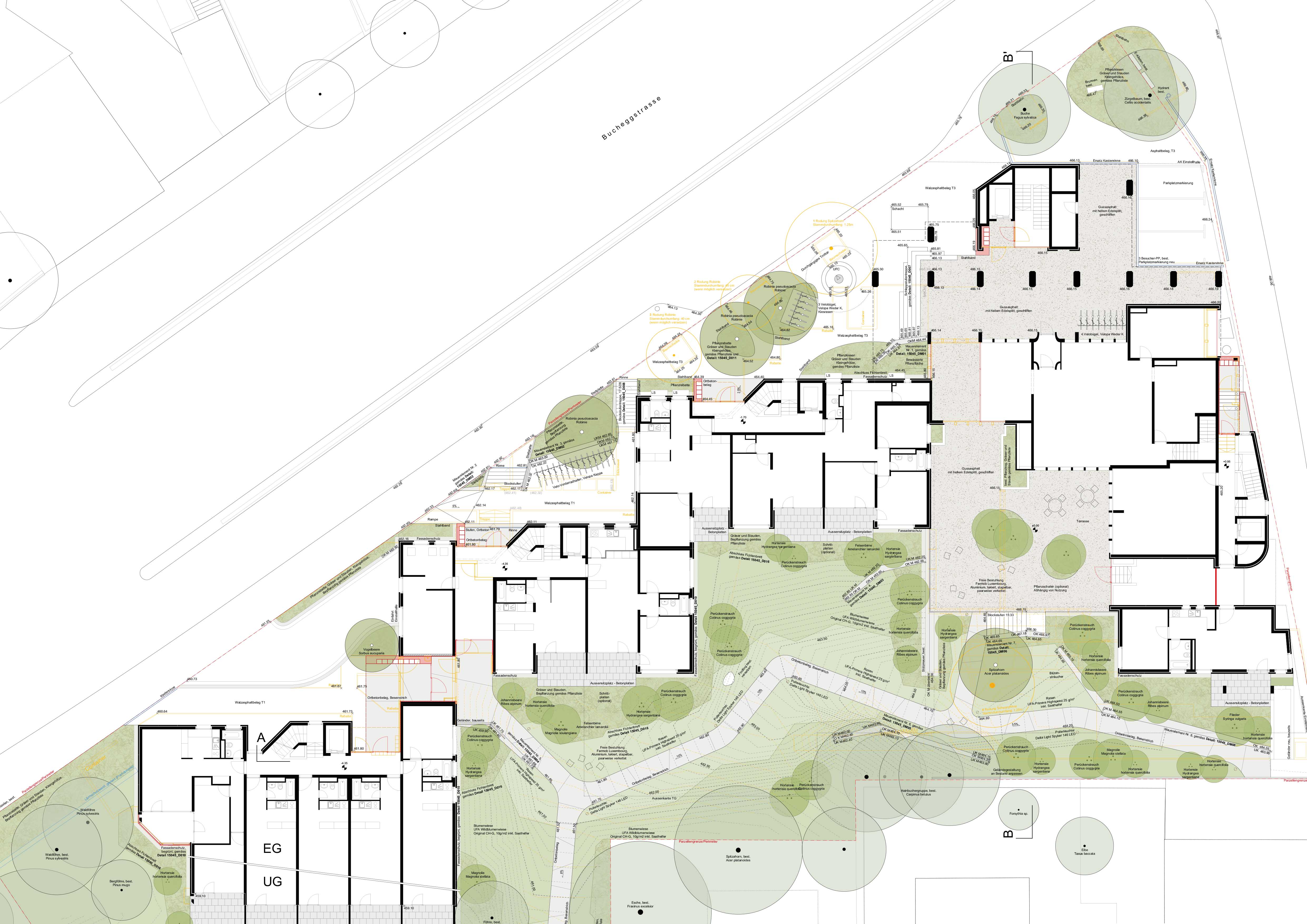 homepage_01 Konzept Umgebung Phase Bauprojekt in Zusammenarbeit mit Manoa Landschaftsarchitekten AG